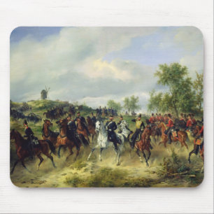 Prussian cavalry on expedition, c.19th muismat