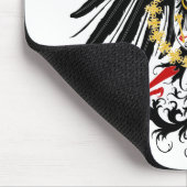 Prussian Eagle Red Black en Gold Muismat (Hoek)