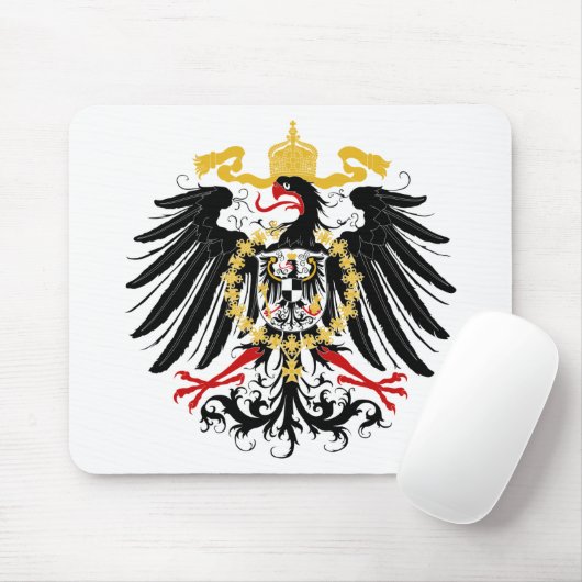 Prussian Eagle Red Black en Gold Muismat (Met muis)