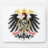 Prussian Eagle Red Black en Gold Muismat (Voorkant)