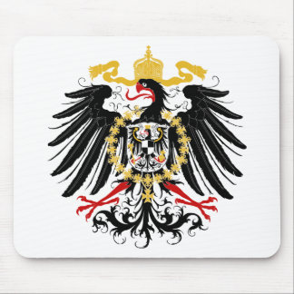 Prussian Eagle Red Black en Gold Muismat