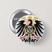 Prussian Eagle Red Black en Gold Ronde Button 5,7 Cm (Voorkant /achterkant)