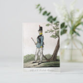 Prussian Landwehr Briefkaart (Staand voorkant)