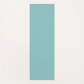 Prussisch Kubuspatroon Yoga Mat (Voorkant)