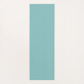 Prussisch Kubuspatroon Yoga Mat (Achterkant)