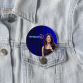 Prussman '21 NYC Mayor Ronde Button 7,6 Cm (In situ)