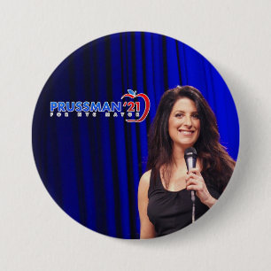 Prussman '21 NYC Mayor Ronde Button 7,6 Cm