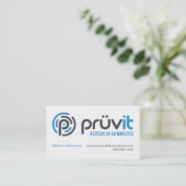 Pruvit-distributiekaart Visitekaartje (Staand voorkant)