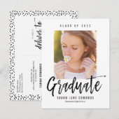 Pruwgeborsteld Afstuderen Briefkaart (Voorkant / Achterkant)