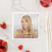 Pruwgeborsteld Afstuderen van de Foto Napkins Servetten (Insitu)