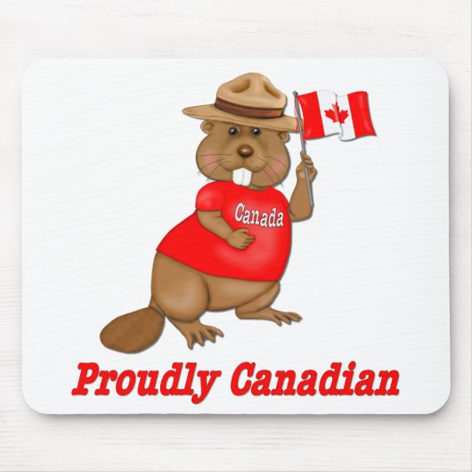 Pruwweg Canadese Beaver Muismat (Voorkant)