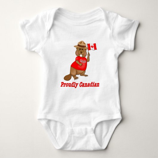 Pruwweg Canadese Beaver Romper (Voorkant)