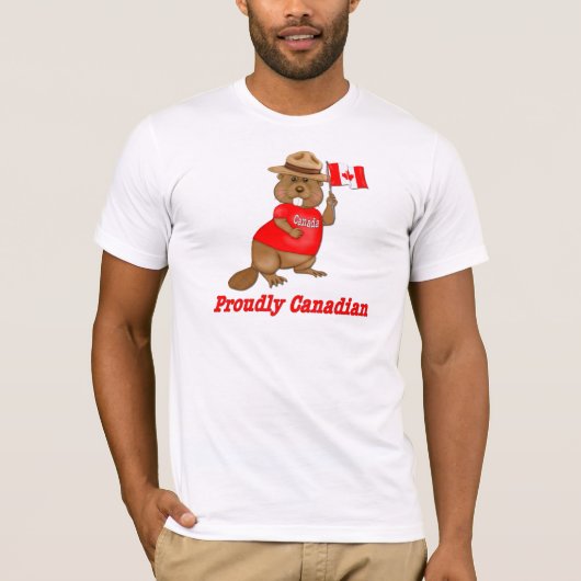Pruwweg Canadese Beaver T-shirt (Voorkant)