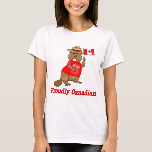 Pruwweg Canadese Beaver T-shirt (Voorkant)
