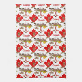 Pruwweg Canadese Beaver Theedoek (Verticaal)