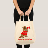 Pruwweg Canadese Beaver Tote Bag (Voorkant (product))