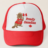 Pruwweg Canadese Beaver Trucker Pet (Voorkant)