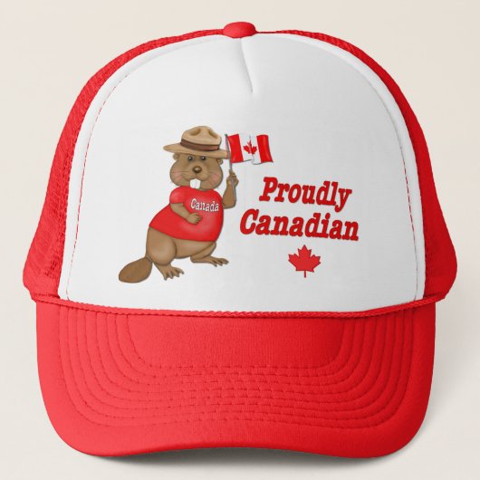 Pruwweg Canadese Beaver Trucker Pet (Voorkant)