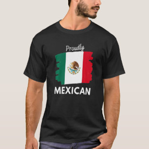 Pruwweg Mexicaanse nationale vlag Grafisch T-shirt