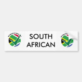 Pruwweg Zuid-Afrika Bumpersticker (Voorkant)