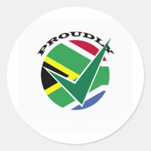 Pruwweg Zuid-Afrika Ronde Sticker