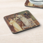 Prying Eyes, 1901 (w/c verhoogd met wit) Onderzetter (Linkerzijde)