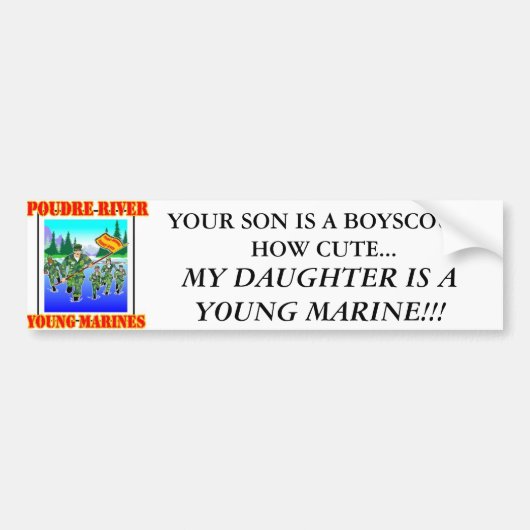 PRYM Dochter bumpersticker (Voorkant)