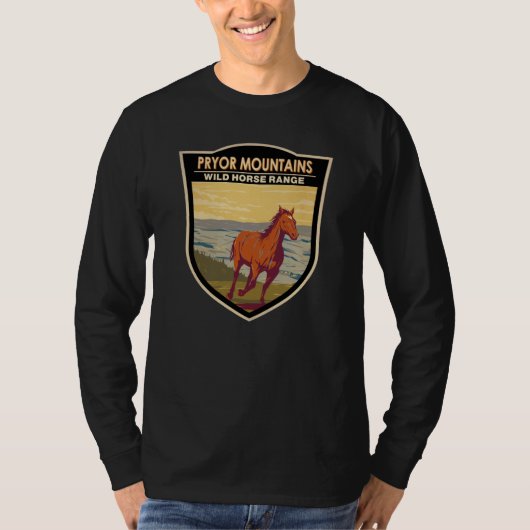 Pryor Mountains Wild Horse Range T-shirt (Voorkant)