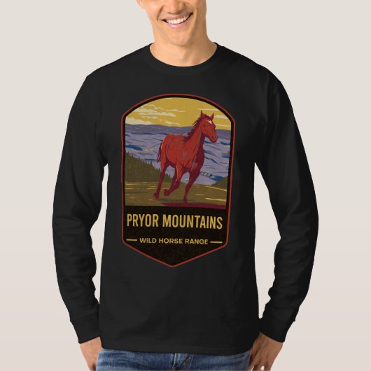 Pryor Mountains Wild Horse Range T-shirt (Voorkant)