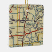 Pryor Oklahoma Keramisch Ornament (Rechts)