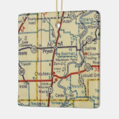 Pryor Oklahoma Keramisch Ornament (Links)