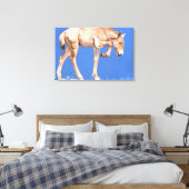 Przewalski Foal 2012 Canvas Afdruk (Insitu (Slaapkamer))
