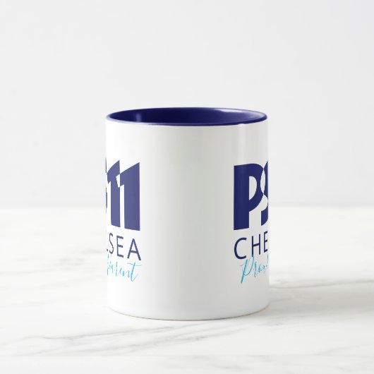 PS11-Logo volledig  kleuren Mok (Midden)