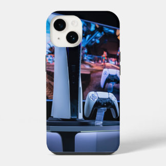PS5-geïnspireerde iPhone-draagtas iPhone 14 Hoesje