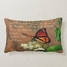 PS91 Butterfly Sierkussen Lumbar 13 x 21 inch Kussen