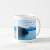 PS 107:29 Hij maakt het storm kalm Koffiemok (Voorkant rechts)