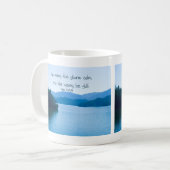 PS 107:29 Hij maakt het storm kalm Koffiemok (Voorkant links)