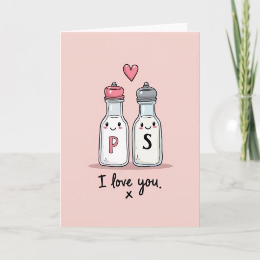 Ps I Love You Kaart (Voorkant)