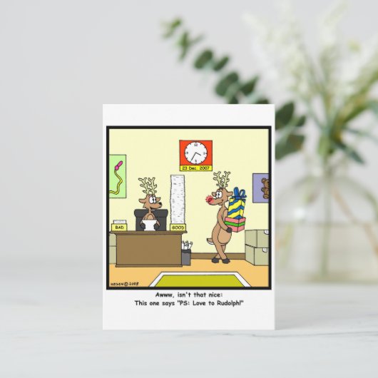 PS: Liefde Briefkaart (Staand voorkant)