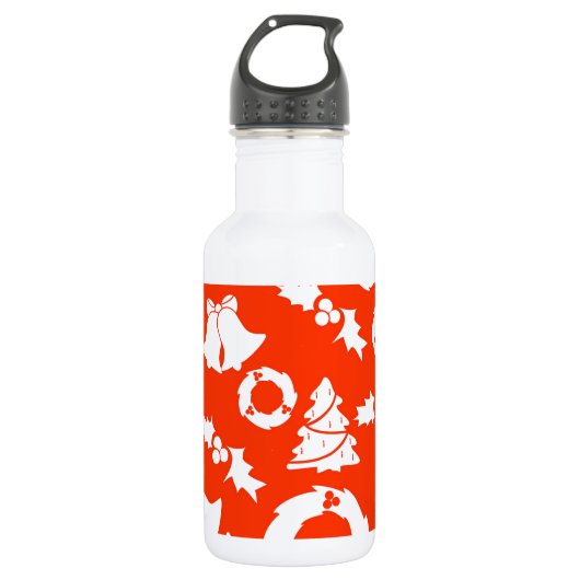 PS red-christmas-.jpg Waterfles (Voorkant)