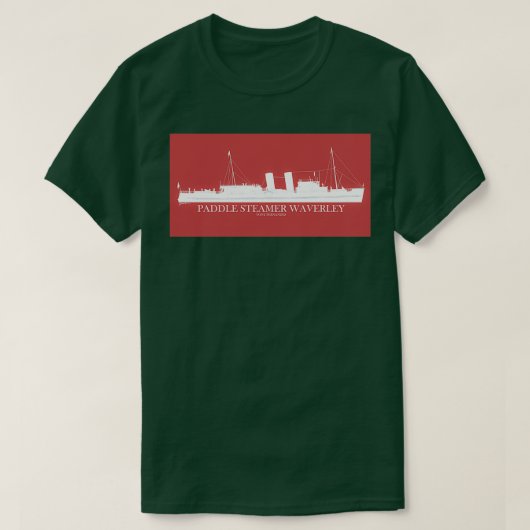 PS Waverley rood T-shirt (Design voorkant)