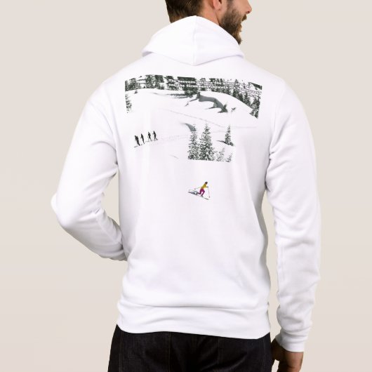 Psa 19-1 Skier sweatshirt (Achterkant)