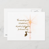 Psa 23.3 De Heer is mijn schaar Briefkaart (Voorkant / Achterkant)