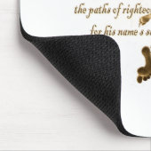 Psa 23.3 De Heer is mijn schaar Muismat (Hoek)