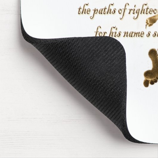 Psa 23.3 De Heer is mijn schaar Muismat (Hoek)