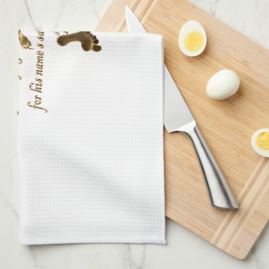 Psa 23.3 De Heer is mijn schaar Theedoek (Quarter Fold)