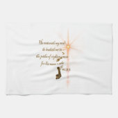 Psa 23.3 De Heer is mijn schaar Theedoek (Horizontaal)