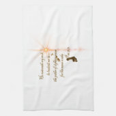 Psa 23.3 De Heer is mijn schaar Theedoek (Verticaal)