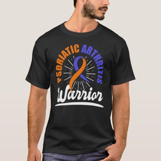 Psa Psoriatic Arthritis Warrior Awareness T-shirt (Voorkant)