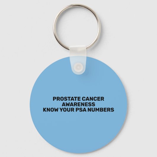 PSA voor prostaatkanker Sleutelhanger (Achterkant)